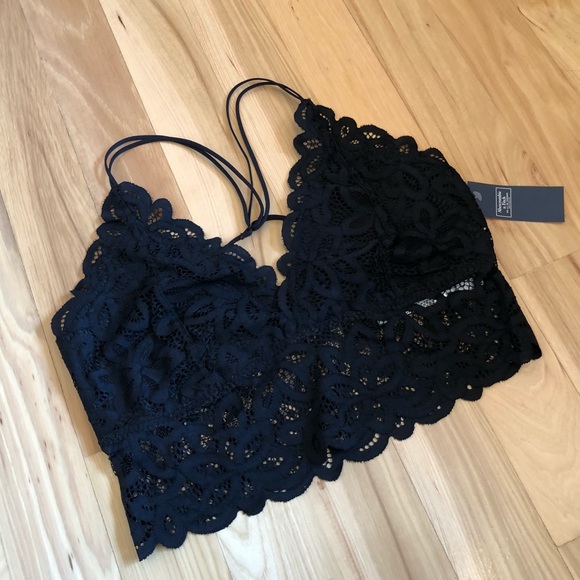 Abercrombie & Fitch Other - NWT Abercrombie and Fitch sz XL black bralette